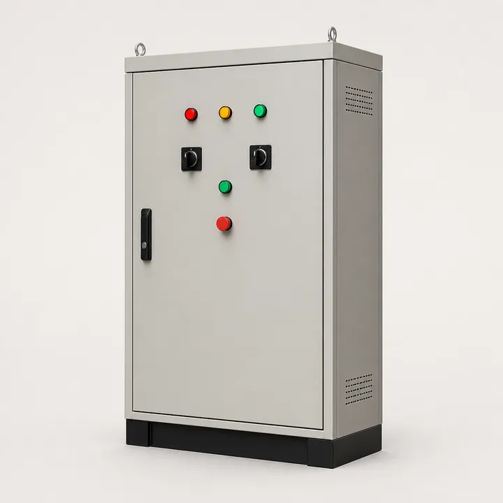 Painel elétrico para integração técnica e automação industrial